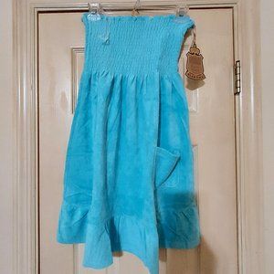 Elan Swim Cover Up Aqua Size Small NWT and in Bag